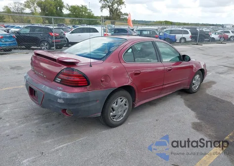 2005 Pontiac Grand Am Se из США, поврежденный, VIN 1G2NE52E35M135684